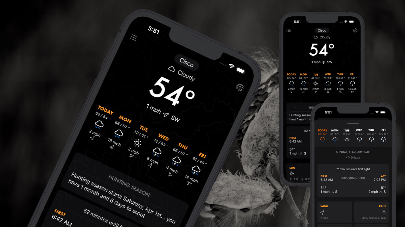 We Just Built The Best Hunting Weather App